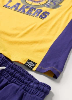 Jogging set NBA in jersey di puro cotone ragazzo