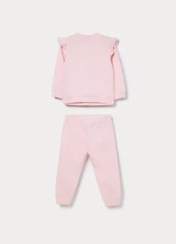 Jogging Disney set in french terry di puro cotone neonata
