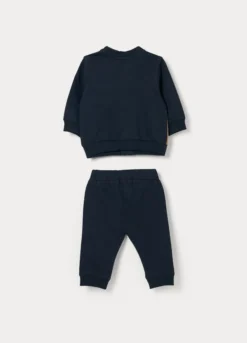 Jogging Disney set in french terry di puro cotone neonato