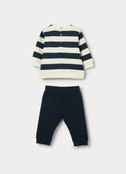 Jogging Disney set in french terry di puro cotone neonato