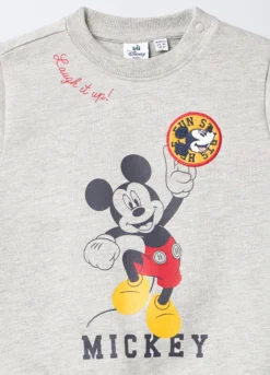 Jogging set Disney in cotone garzatomélange bimbo