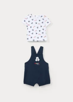 Jogging set Disney in french terry di puro cotone neonato