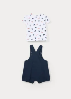 Jogging set Disney in french terry di puro cotone neonato