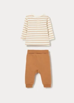 Jogging set Disney in french terry di puro cotone neonato