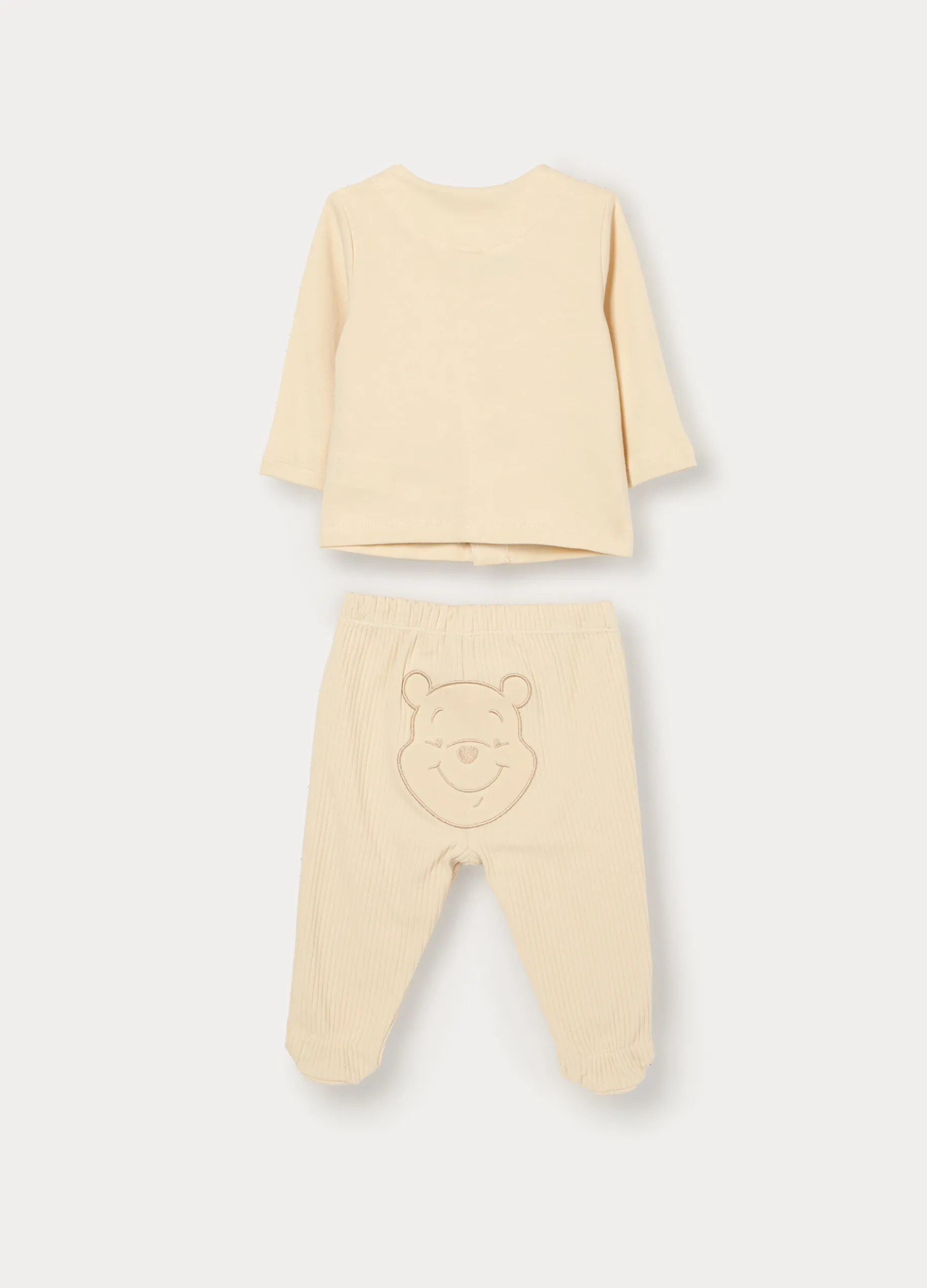 Jogging set Disney in french terry di cotone stretch neonato
