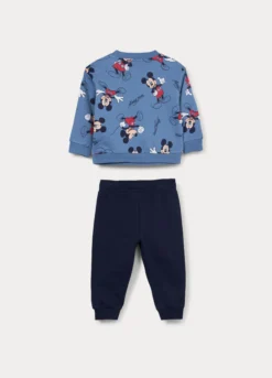 Jogging set Disney in french terry di puro cotone bimbo