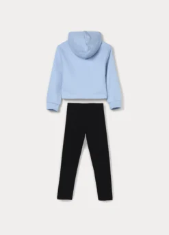 Jogging set Disney in french terry di misto cotone bambina