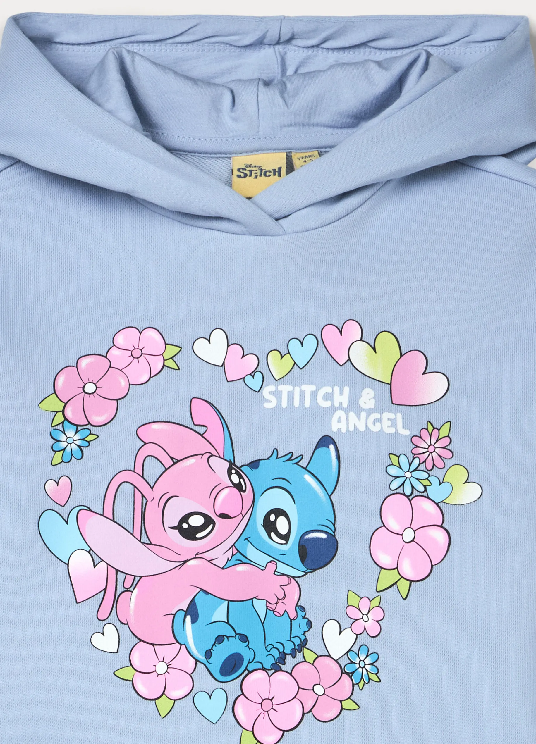 Jogging set Disney in french terry di misto cotone bambina