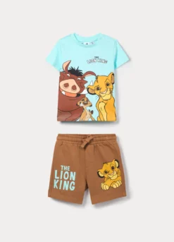 Jogging set Disney in jersey di puro cotone bimbo