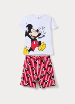 Jogging set Disney in jersey di puro cotone bimbo