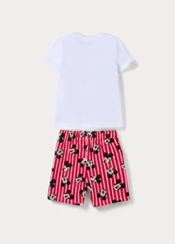 Jogging set Disney in jersey di puro cotone bimbo