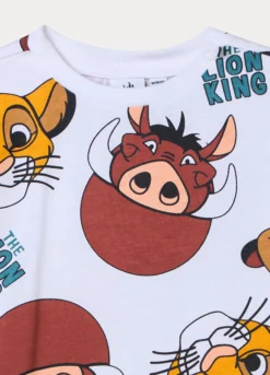 Jogging set Disney in jersey di puro cotone bimbo