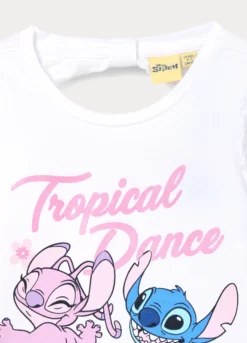Jogging set Disney in jersey di cotone stretch bambina