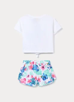Jogging set Disney in jersey misto cotone stretch bambina