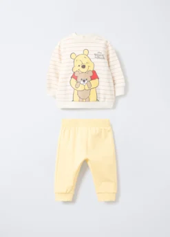 Jogging set Disney in puro cotone garzato neonato