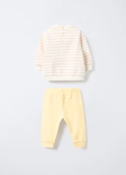 Jogging set Disney in puro cotone garzato neonato
