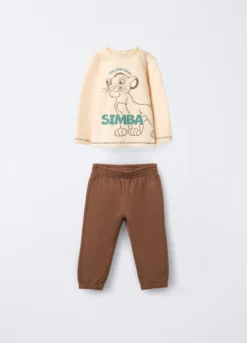 Jogging set Disney in puro cotone garzato bimbo