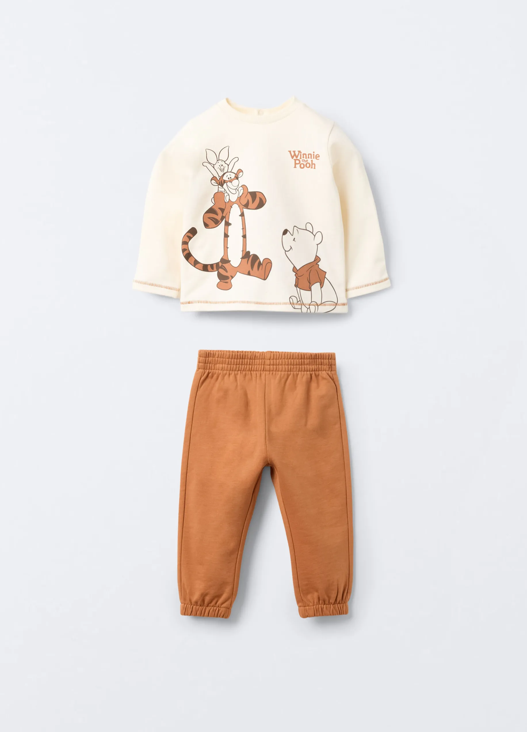 Jogging set Disney in puro cotone garzato bimbo