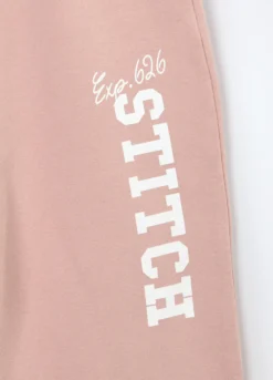 Jogging set in felpa di cotone stretch bambina