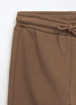 Jogging set in french terry di puro cotone neonato