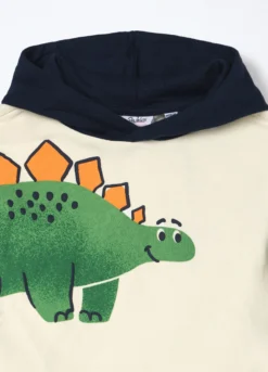 Jogging set in french terry di puro cotone neonato