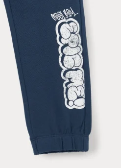 Jogging set in french terry di puro cotone bambino