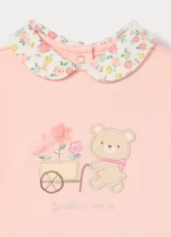 Jogging set in interlock di puro cotone neonata