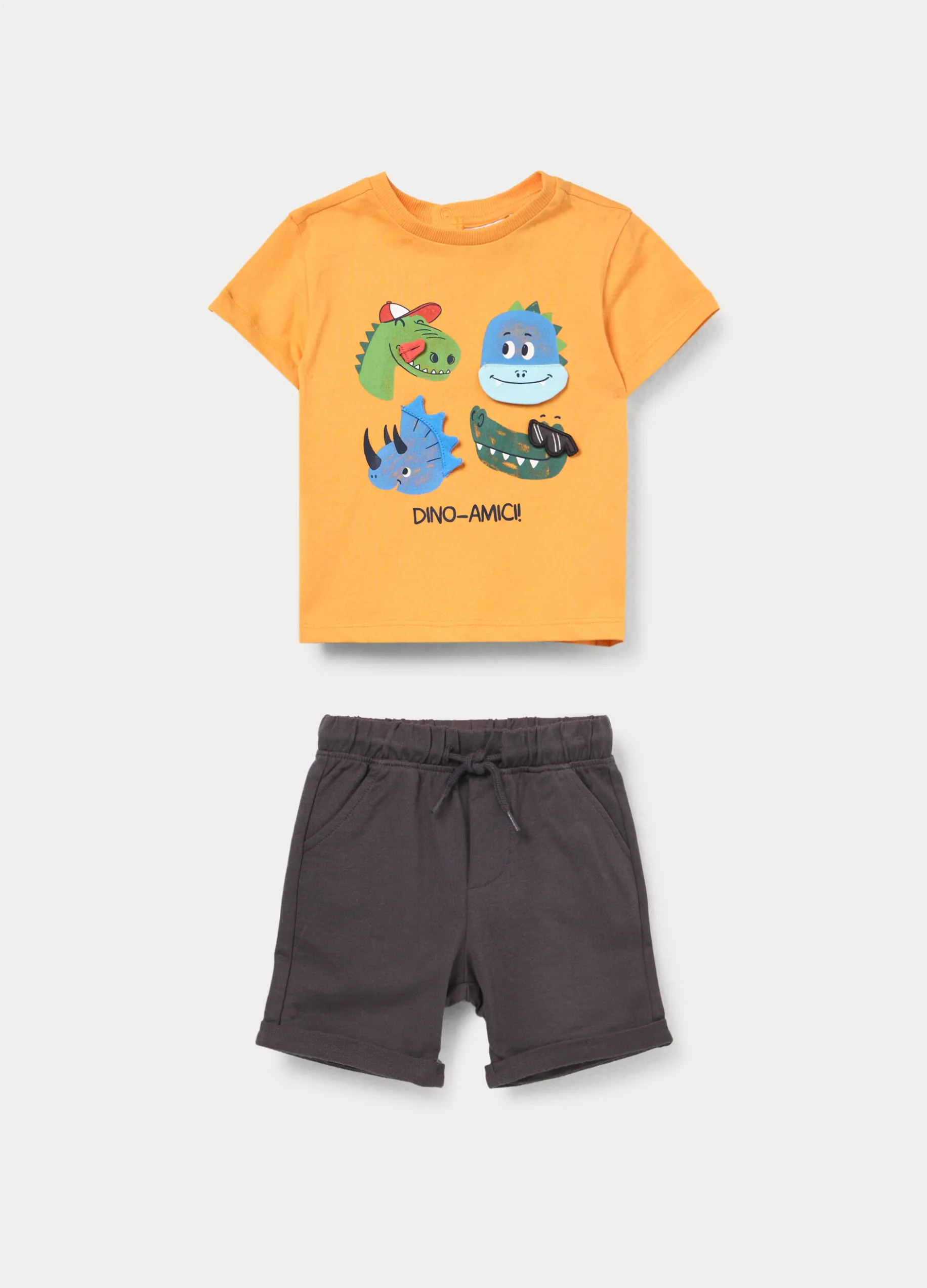 Jogging set in jersey di puro cotone