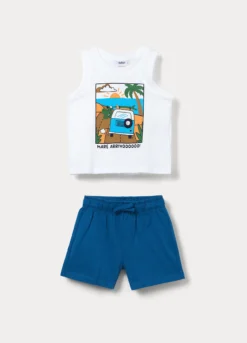 Jogging set in jersey di puro cotone bimbo
