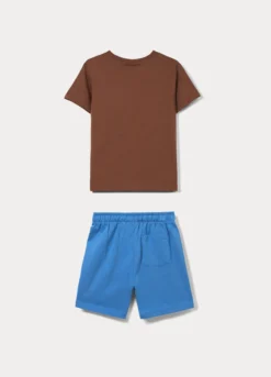 Jogging set in jersey di puro cotone bimbo