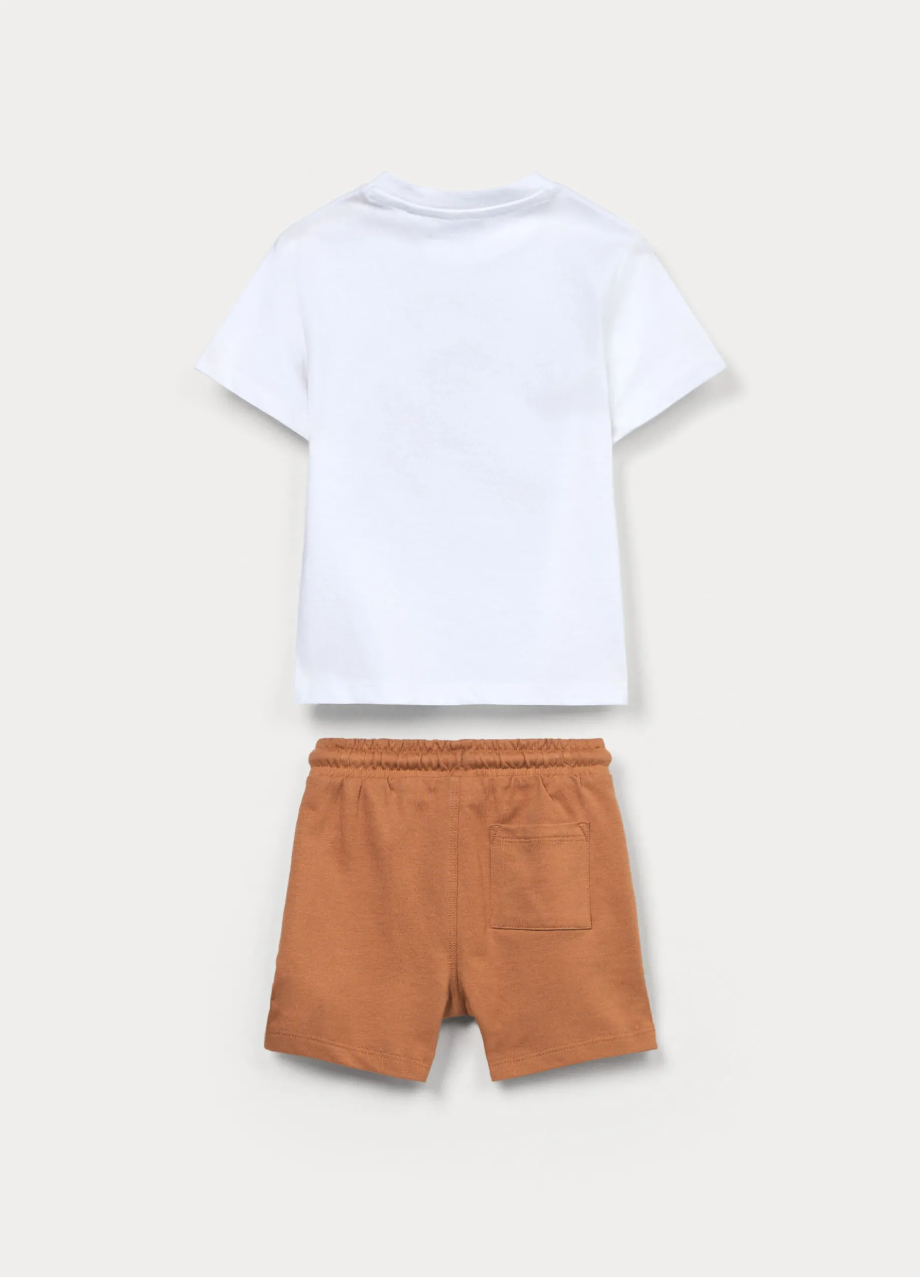 Jogging set in jersey di puro cotone bimbo