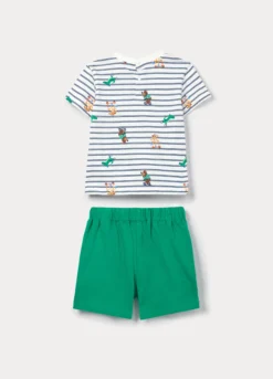 Jogging set in jersey di puro cotone bimbo