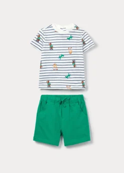 Jogging set in jersey di puro cotone bimbo