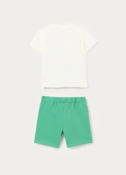 Jogging set in jersey di puro cotone bimbo