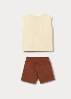 Jogging set in jersey di puro cotone bimbo