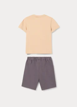 Jogging set in jersey di puro cotone bimbo