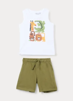 Jogging set in jersey di puro cotone bimbo