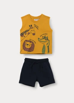 Jogging set in jersey di puro cotone bimbo