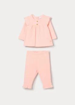 Jogging set in misto cotone neonata