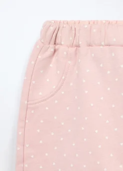 Jogging set in puro cotone fleece neonata