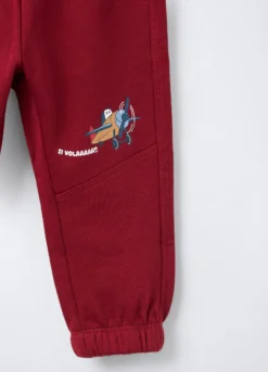 Jogging set in puro cotone garzato bimbo