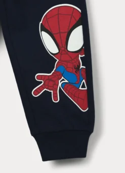 Jogging set Marvel in french terry di puro cotone bimbo