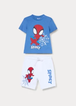 Jogging set Marvel in jersey di puro cotone bimbo