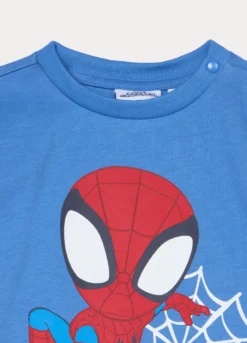 Jogging set Marvel in jersey di puro cotone bimbo