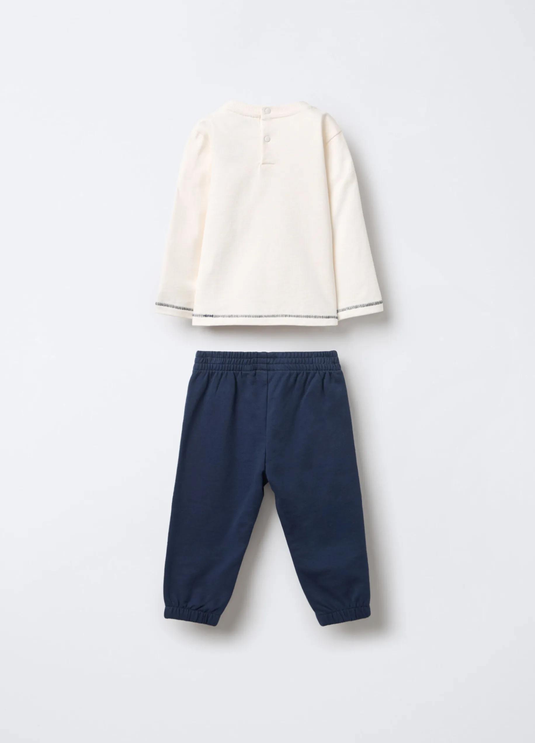 Jogging set Spidey in puro cotone garzato bimbo