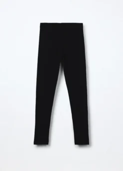 Leggings in jersey di cotone stretch ragazza