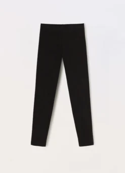 Leggings in jersey di cotone stretch ragazza
