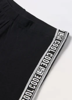 Leggings in jersey stretch ragazza