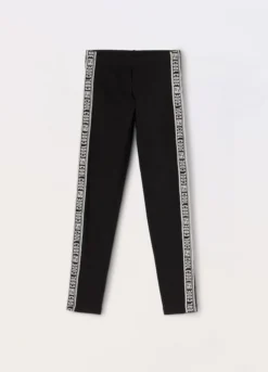 Leggings in jersey stretch ragazza