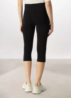Leggings Capri in jersey di cotone stretch donna Holistic fitness